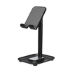 Support de téléphone portable de bureau Support de téléphone portable de bureau Réglage de la hauteur réglable en angle Compatible avec les tablettes Smartphone à moins de 12, 9 pouces