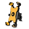 Support de téléphone portable de vélo à verrouillage rapide Rotation 360 ° réglable support de téléphone de moto support de téléphone de rétroviseur pour VTT vélo de route