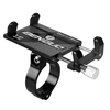 Support de téléphone portable en aluminium pour vélo / moto / scooter pour smartphone de 3, 0 à 6, 8 pouces