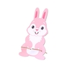 Support de téléphone portable en bois support mignon dessin animé lapin support de téléphone de bureau support de tablette support de téléphone portable