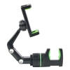 Support de téléphone pour tête de guitare support de micro support de musique pince pour Smartphone rotative à 360 degrés avec 10 médiators de guitare chiffon d