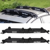 Support de toit de voiture souple universel universel bagages sur le toit extérieur transporter une charge 60kg bagages facile à installer amovible 600D Oxford & PVC