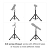 Support de trépied de microphone de table Support de micro de bureau Trépied de micro en métal avec support de micro pour l