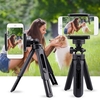 Support de trépied de téléphone pour Selfie & Vedio Support de support de téléphone portable et réglable Mini avec clip universel