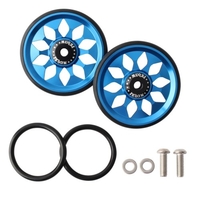 Support de vélo 2 pièces remplacement de roue facile pour pièces d