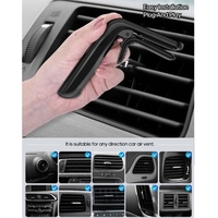 Support de voiture de support de téléphone magnétique avec le parfum dans le support de montage de clip de ventilation de voiture pour téléphones 3-7inch