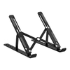 Support ergonomique pour ordinateur portable L1 avec rehausseur pliable pour ordinateur portable à réglage par clé