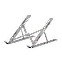 Support ergonomique pour ordinateur portable L1 avec rehausseur pliable pour ordinateur portable à réglage par clé