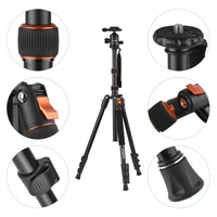Support monopode pour trépied de photographie 2 en 1 Andoer