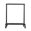 Support multi-guitares amovible multi-supports portables Flanger Support universel avec 5 roulettes et rembourrage en caoutchouc antidérapant pour guitares basses électro-acoustiques