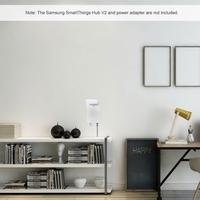Support mural 1PCS pour Samsung SmartThings Hub V2,  blanc