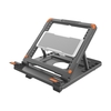 Support pour ordinateur portable pliable pour ordinateur portable Riser bureau réglable en hauteur ascenseur pour ordinateur portable support de refroidissement pour ordinateur portable pour ordinateur tablette clavier