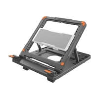 Support pour ordinateur portable pliable pour ordinateur portable Riser bureau réglable en hauteur ascenseur pour ordinateur portable support de refroidissement pour ordinateur portable pour ordinateur tablette clavier