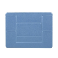 Support pour ordinateur portable pour ordinateur portable avec support de support pour ordinateur invisible et se pliant réglable,  bleu