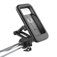Support pour téléphone de vélo Support de téléphone ABS léger Support de téléphone portable réglable