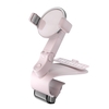 Support pour téléphone de voiture support de téléphone pour voiture pince mains libres Rotation de 360 ° avec carte de numéro de téléphone de stationnement de voiture temporaire