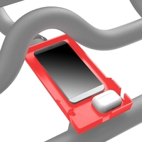 Support pour téléphone portable remplacement pour Peloton vélo tablette PC téléphone portable et étui pour écouteurs plateau de montage avec fente de charge