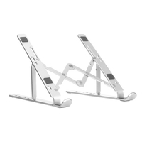Support réglable pour ordinateur portable à 7 niveaux Support portable pour ordinateur portable en alliage d