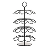 Supports de dosettes de café en fer Organisateur de stockage de dosettes de café rotatif