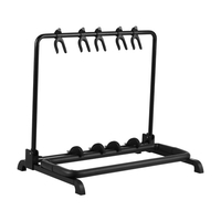 Supports multi pliables de support de guitare 5 pour le stockage d
