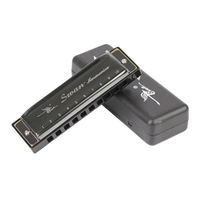 Swan SW1020-7 10 trous 20 tons Blues Diatonic Harmonica Key of C Mouth Organ