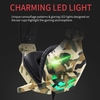 SY850MV Casque de jeu 3, 5 mm filaire sur les écouteurs Casque antibruit E-Sport avec microphone LED Contrôle du volume lumineux AUX + USB pour PC de bureau
