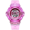 SYNOKE Digital Watch with 7-Color LED Backlight 30M Waterproof Students Sports Watches Time Week Date Display Stopwatch Alarm Clock Fashion Wristband for Men Women Birthday Present Festival Gifts
