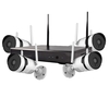 Système de caméra de sécurité sans fil 3MP,  caméra de surveillance WiFi extérieure 8CH NVR 4Pcs