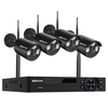Système de caméras de sécurité WiFi sans fil 1080P