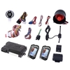 Système de démarrage à distance de voiture PKE Entrée sans clé BT Kit de verrouillage central du démarreur de moteur à distance Alarme de vibration Prise en charge du contrôle APP avec 2 télécommandes