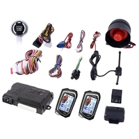Système de démarrage à distance de voiture PKE Entrée sans clé BT Kit de verrouillage central du démarreur de moteur à distance Alarme de vibration Prise en charge du contrôle APP avec 2 télécommandes