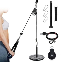 Système de fixation de machine de câble de poulie avec goupille de chargement améliorée Super-Silent Détachable Rotation à 360 degrés Poulie Bras de remise en forme Biceps Triceps Entraînement de force Équipement de gymnastique à domicile