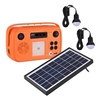 Système de haut-parleur BT solaire avec charge et éclairage d