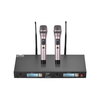 Système de microphone sans fil à double canal Muslady U-8020 UHF