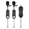 Système de microphone sans fil Andoer (2 émetteurs et 1 récepteur prise 3, 5 mm)