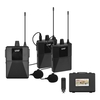 Système de Microphone sans fil UHF avec 2 émetteurs de Microphone Body-pack