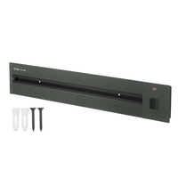 Système de rail de prise électrique amovible Type dissimulé Système de rail haute puissance 6000W Rallonge de prise murale mobile Barrette d
