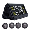 Système de surveillance de moniteur de pression des pneus sans fil solaire TPMS de voiture Système d