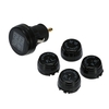 Système de surveillance de pression Steelmate TP-74 b 4 capteurs TPMS bricolage sans fil pneus avec afficheur LCD
