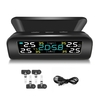 Système solaire de surveillance de la pression des pneus de voiture (type intégré)