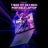 T-bao X11 14.1 pouces Portable Ordinateur Portable AMD R5 3550U Processeur 1920*1080 IPS Écran 8 Go + 512 Go de Mémoire Plusieurs Ports