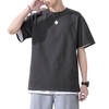 T-shirt à manches courtes pour hommes O Neck T-shirts en coton uni T-shirts décontractés