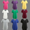 T-shirt décontracté pour femmes à manches courtes à manches courtes à manches longues