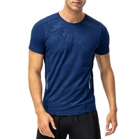 T-shirt de sport pour hommes et femmes à manches courtes et à col rond pour la course à pied,  la randonnée en plein air