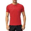 T-shirt de sport pour hommes et femmes à manches courtes et à col rond pour la course à pied,  la randonnée en plein air
