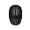 T-WOLF Q4 2.4G Mini souris optique de bureau sans fil 3 boutons 1000 DPI souris de jeu ergonomique pour PC / ordinateur portable noir