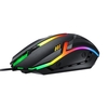 T-WOLF TF800 Combo de jeu 4 pièces 104 touches Clavier 4 couleurs Lumière respiratoire Souris 3, 5 mm Casque de jeu Tapis de souris anti-dérapant