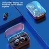 T11 TWS Écouteurs Bluetooth 5.0 Véritable Casque Sans Fil Écouteurs Sportifs Imperméables Musique Earburds Avec Micro LED Affichage USB Sortie Puissance Banque