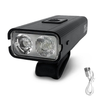 T6 LED lumière de vélo USB affichage de puissance rechargeable montagne vélo de route lampe avant USB rechargeable étanche cyclisme phare équipement de cyclisme