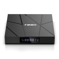 T95H Android 10.0 Smart TV Box Allwinner H616 Quad-core 64 bits 4 + 64GB 6K lecteur multimédia écran LCD